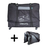 Soft Transport Bag for 20" Folding Bike with Garment Bag