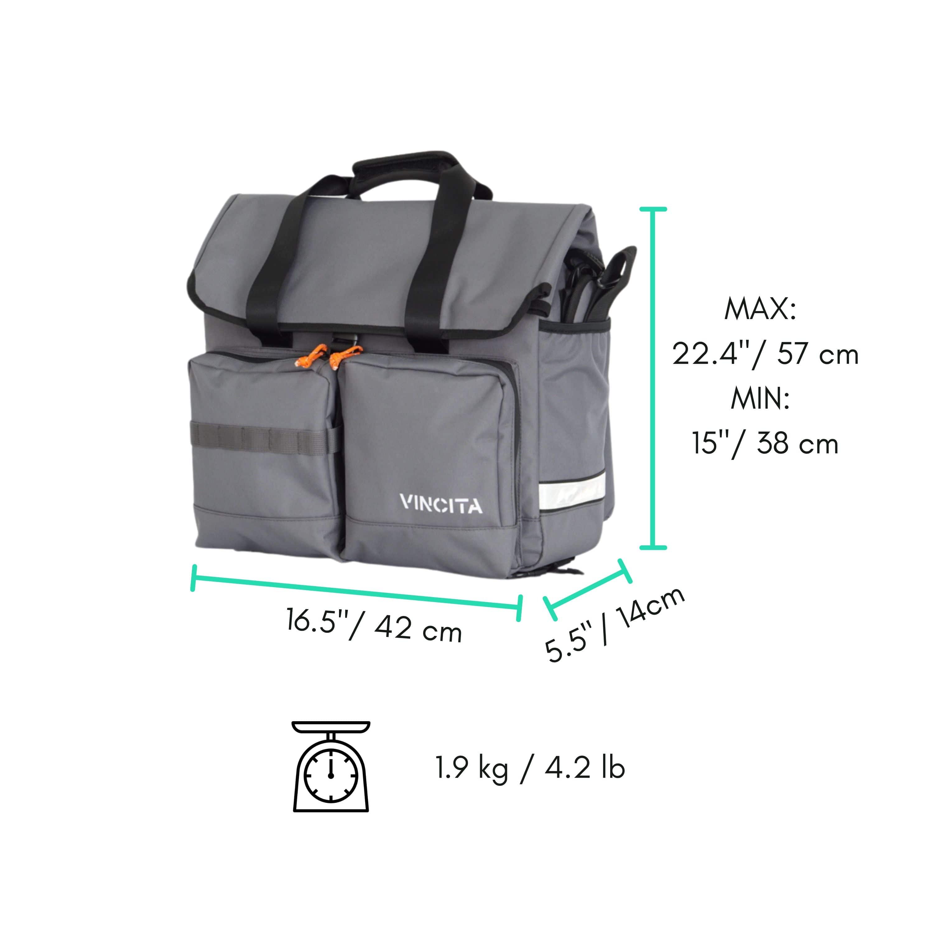 Vincita Co., Ltd. bicycle bag Voyage Atlas Bag