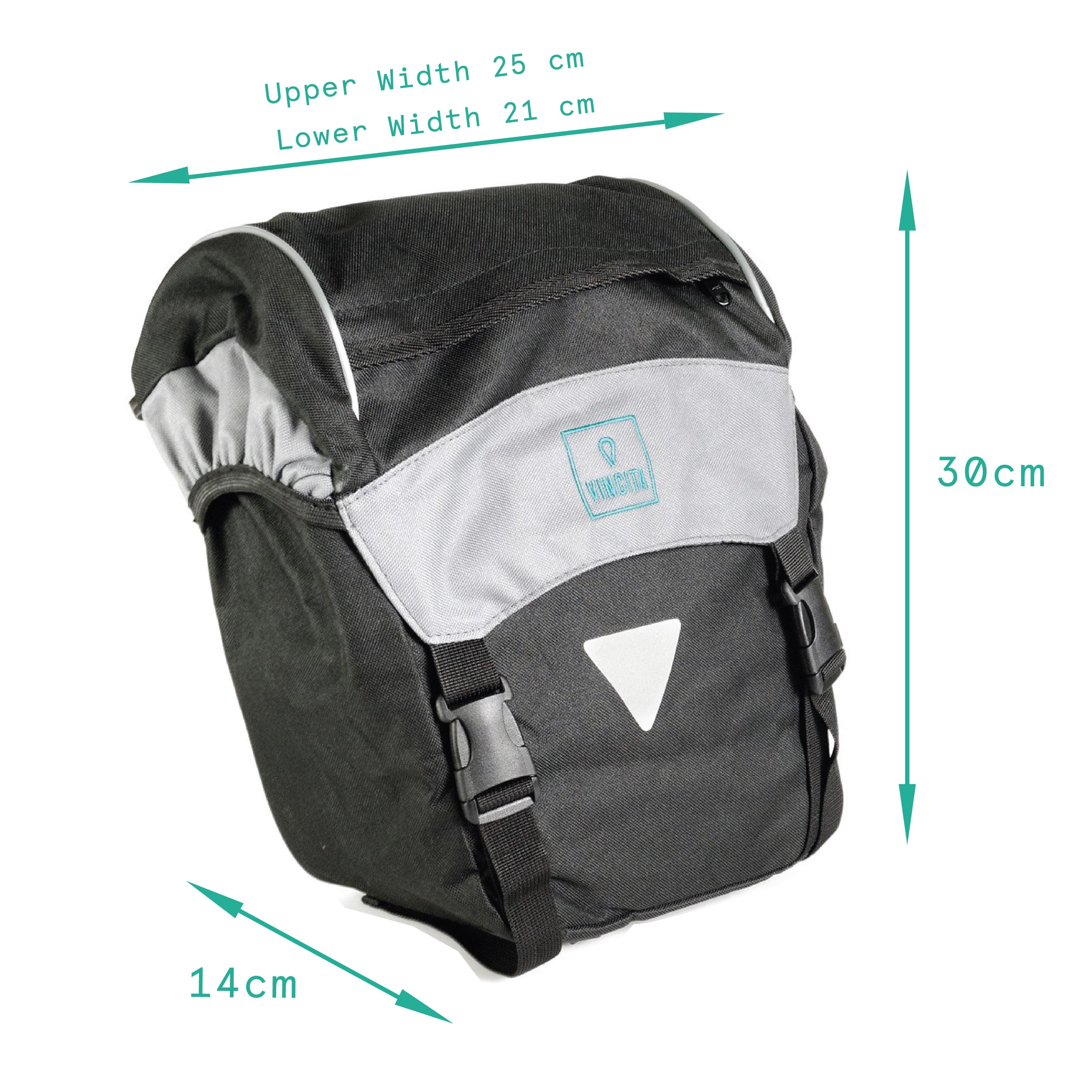 vincitabikebag bicycle bag B050-V Single Pannier Small