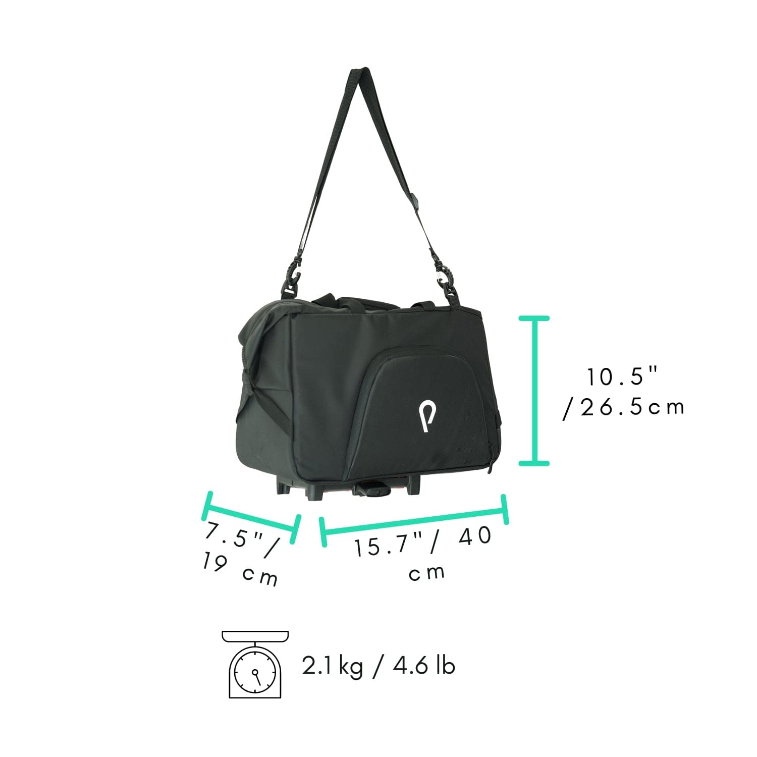 Vincita Co., Ltd. bicycle bag Big Nash Rack Bag