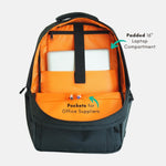 Vincita Co., Ltd. bicycle bag Black Link 2-In-1 Pannier Laptop Backpack