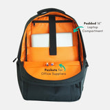 Vincita Co., Ltd. bicycle bag Black Link 2-In-1 Pannier Laptop Backpack