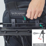Vincita Co., Ltd. bicycle bag Black Link 2-In-1 Pannier Laptop Backpack