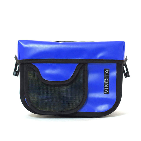Vincita Co., Ltd. Blue Hydra Waterproof Front Bag for Brompton