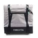 Vincita Co., Ltd. bicycle bag Mercury Grey / th B132HX Transport Bag with 4 wheels.