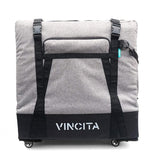Vincita Co., Ltd. bicycle bag Mercury Grey / th B132HX Transport Bag with 4 wheels.