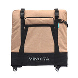 Vincita Co., Ltd. bicycle bag Pluto Brown / th B132HX Transport Bag with 4 wheels.