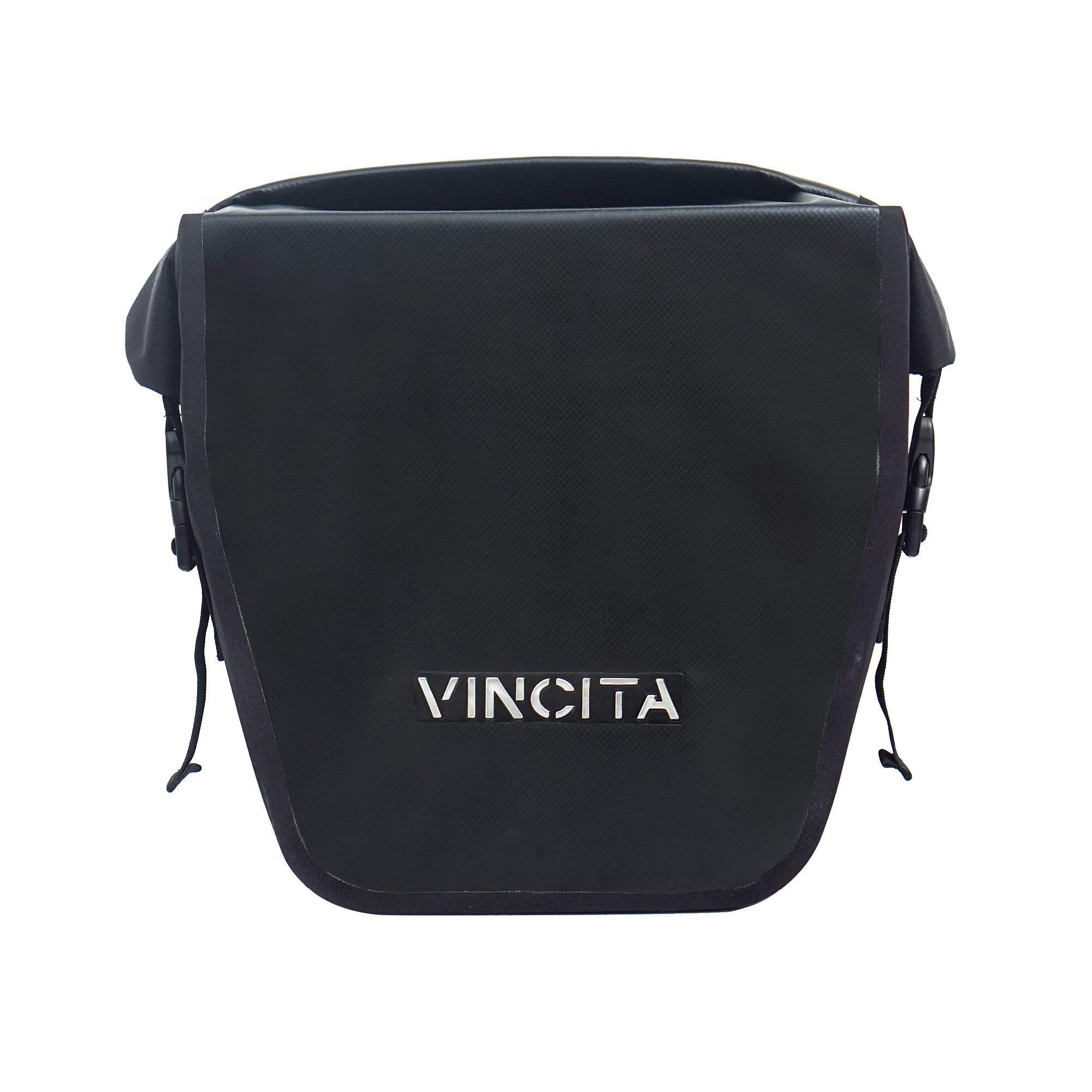 vincitabikebag bicycle bag Waterproof Large Pannier (Pair) - Vincita Standard Clilp