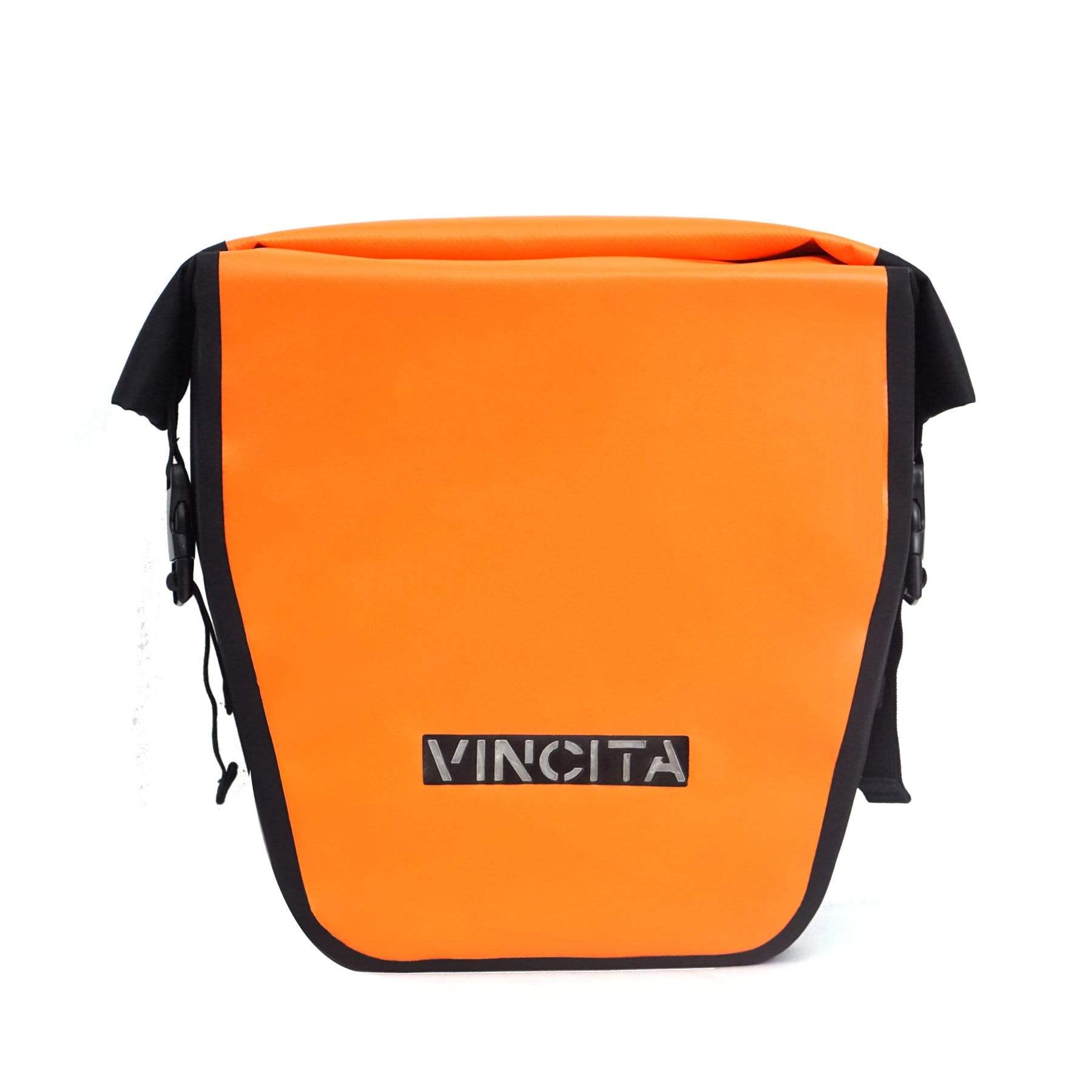 vincitabikebag bicycle bag Waterproof Large Pannier (Pair) - Vincita Standard Clilp
