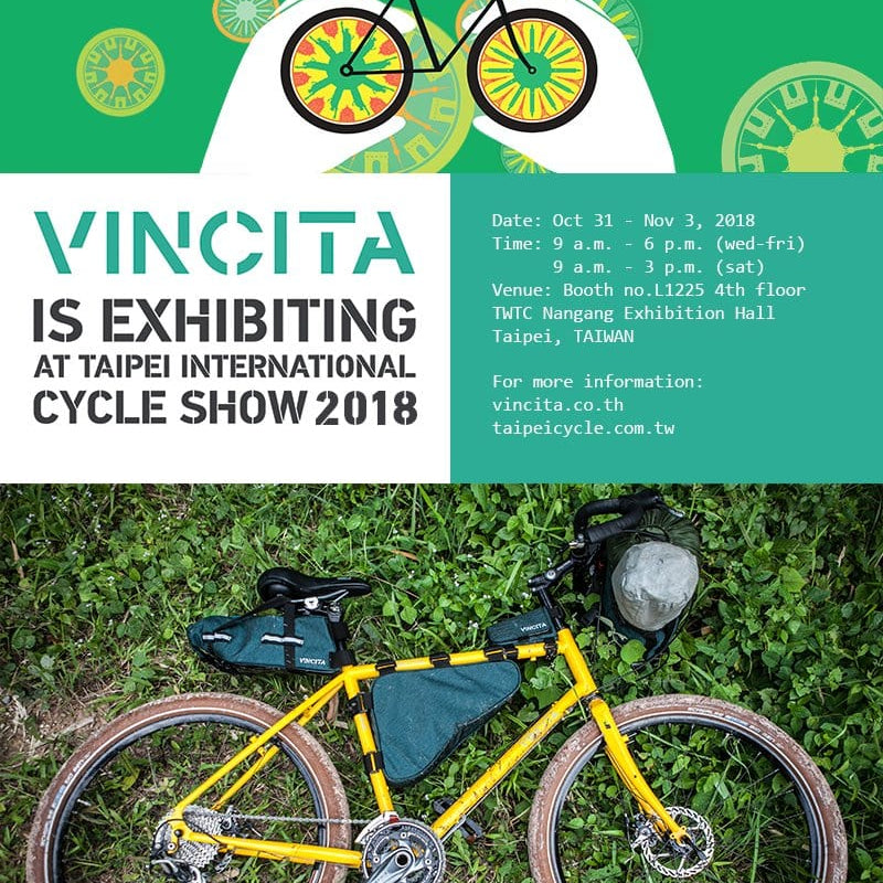 We'll be exhibiting at Taipei Cycle 2018 - Come and see us!