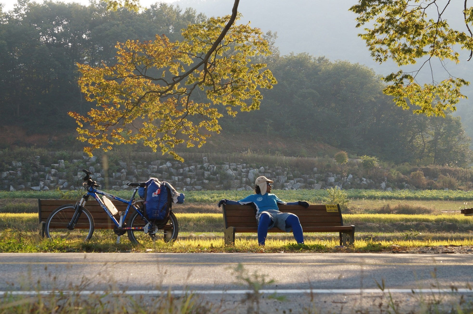 Korean Bicycle Highway by Sawang Thongdee