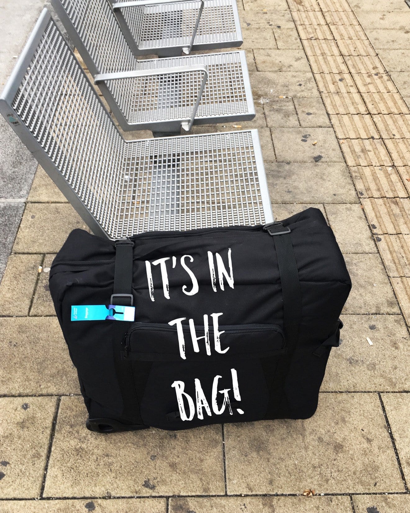 A trip to Vienna with Vincita Brompton transport bag