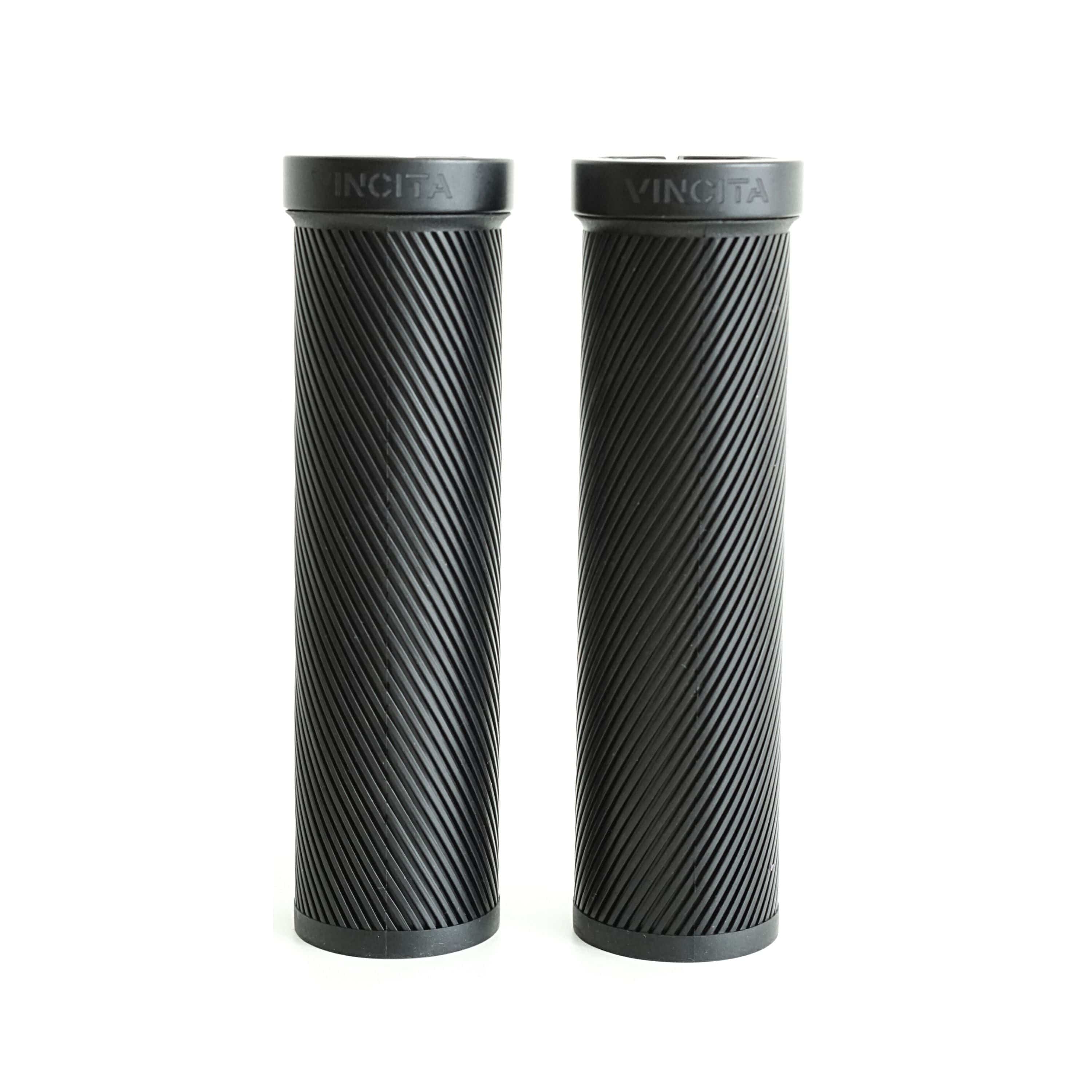 VINCITA CO.,LTD. Accessories 115 mm (for Pre-2017 M Type Brompton Bikes) Lock-On Bike Handlebar Grips (Pair)