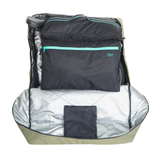 Garment bag for folding bike transport bag