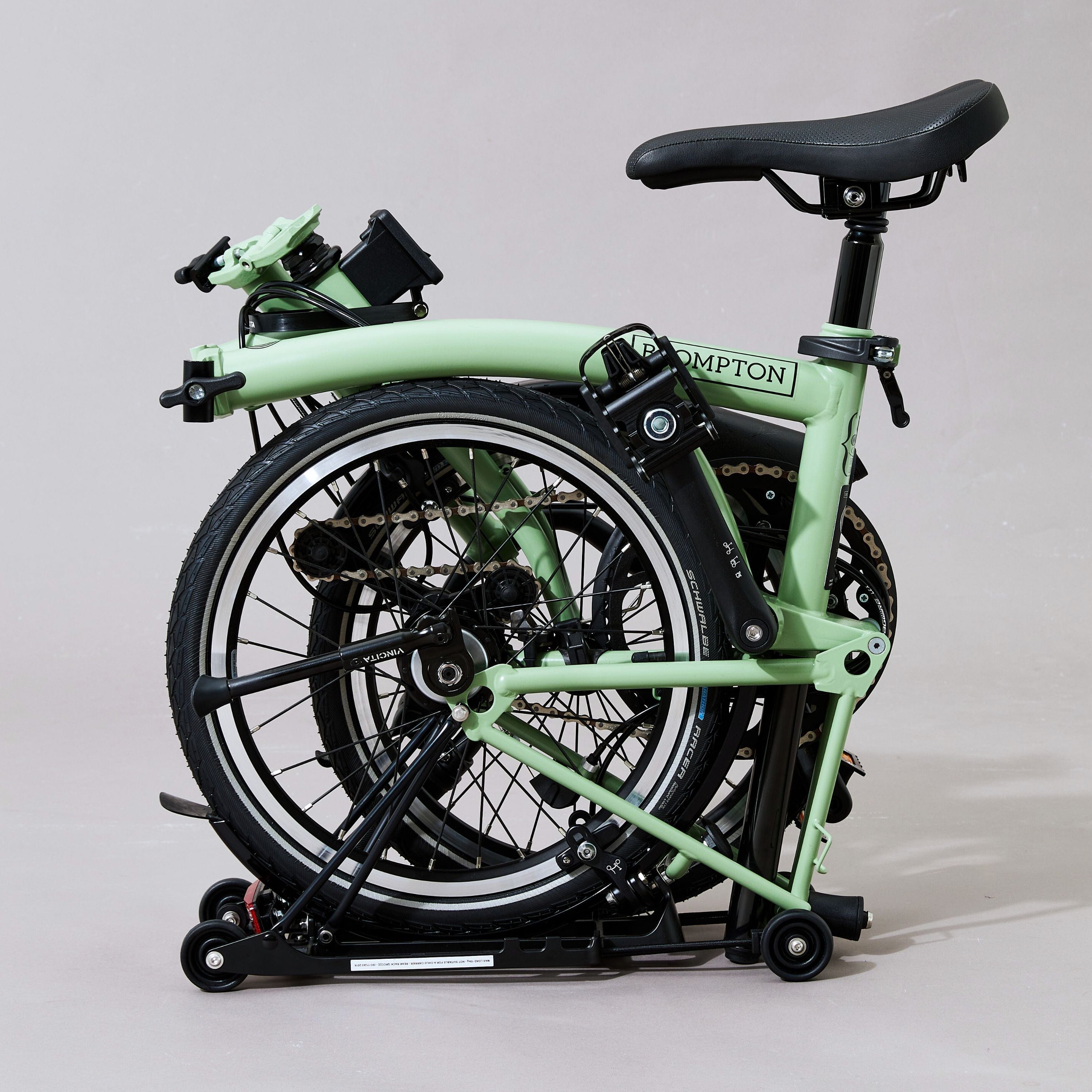 VINCITA CO.,LTD. Accessories Black Kickstand for Brompton Bicycle