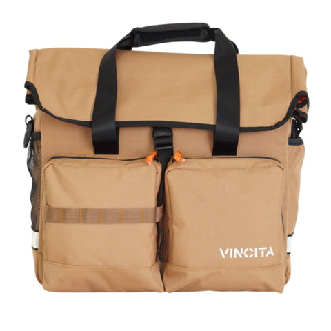 Vincita Co., Ltd. bicycle bag Brown Voyage Atlas Bag