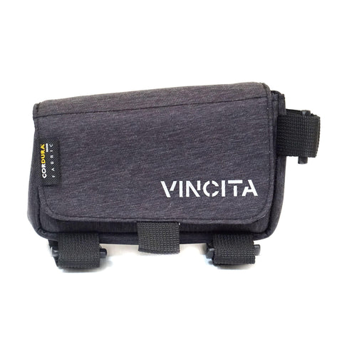 Vincita Co., Ltd. bicycle bag Charcoal grey Strada Bikepacking Top Tube Bag