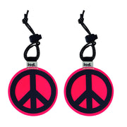 Vincita Co., Ltd. bicycle bag Pink - Peace Roamer Reflectors
