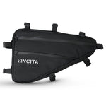 Vincita Co., Ltd. bicycle bag 51 / Black / th B025N Frame Bag for Bikepacking