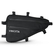 Vincita Co., Ltd. bicycle bag 51 / Black / th B025N Frame Bag for Bikepacking