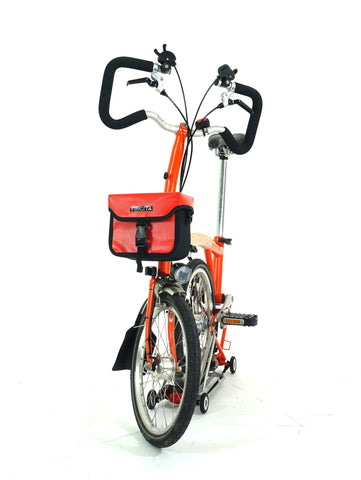 Vincita Co., Ltd. bicycle bag B017WP-AK Handlebar Bag Waterproof with KlickFix Adapter for Brompton