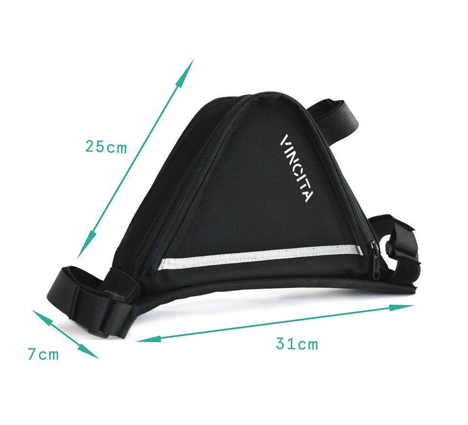 Vincita Co., Ltd. bicycle bag B022N Frame Bag with Shoulder Pad