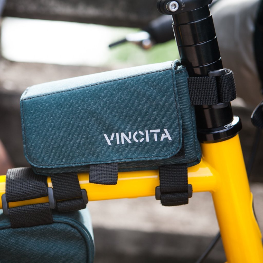 Vincita Co., Ltd. bicycle bag B026BP Strada Bikepacking Top Tube Bag