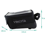 Vincita Co., Ltd. bicycle bag B026D Top Tube Bag with Phone Pocket