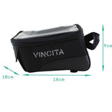 Vincita Co., Ltd. bicycle bag B026D Top Tube Bag with Phone Pocket