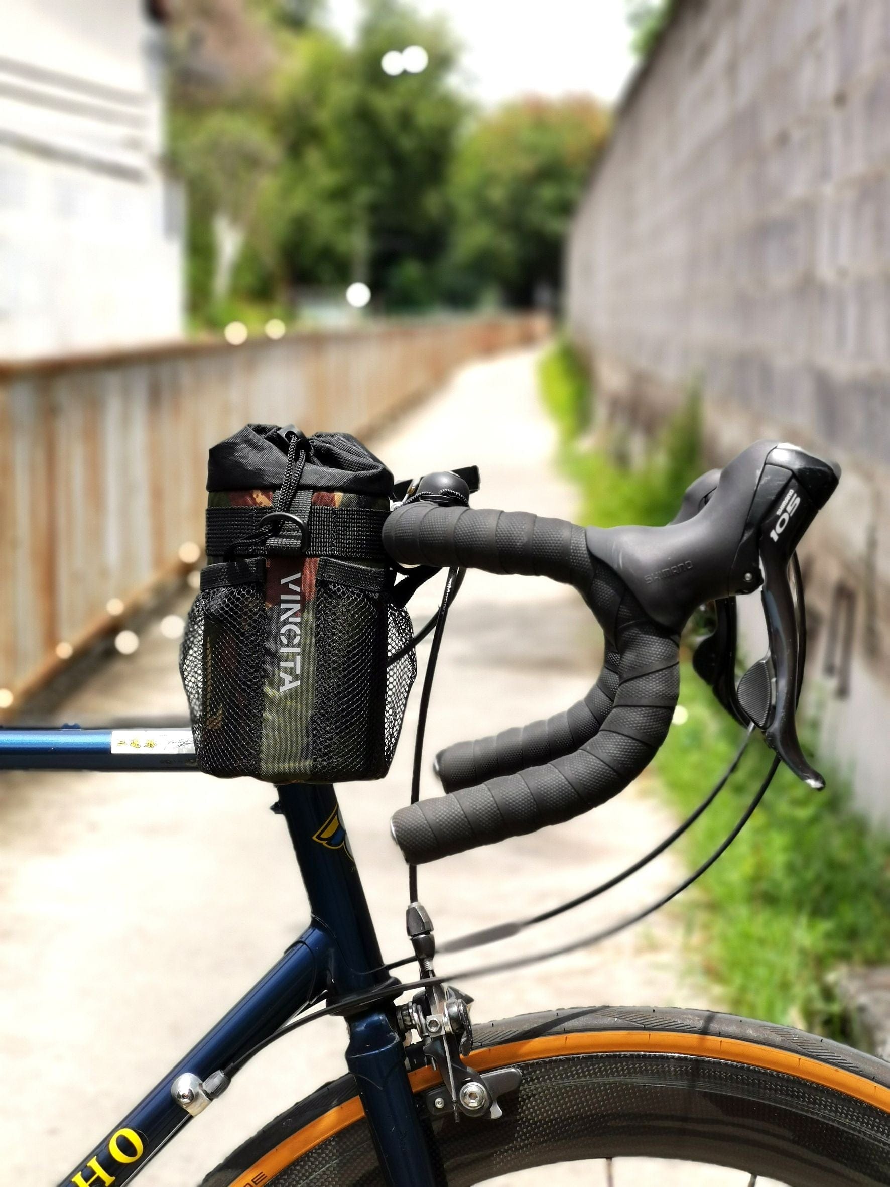 Vincita Co., Ltd. bicycle bag Black Insulated Stem Bag