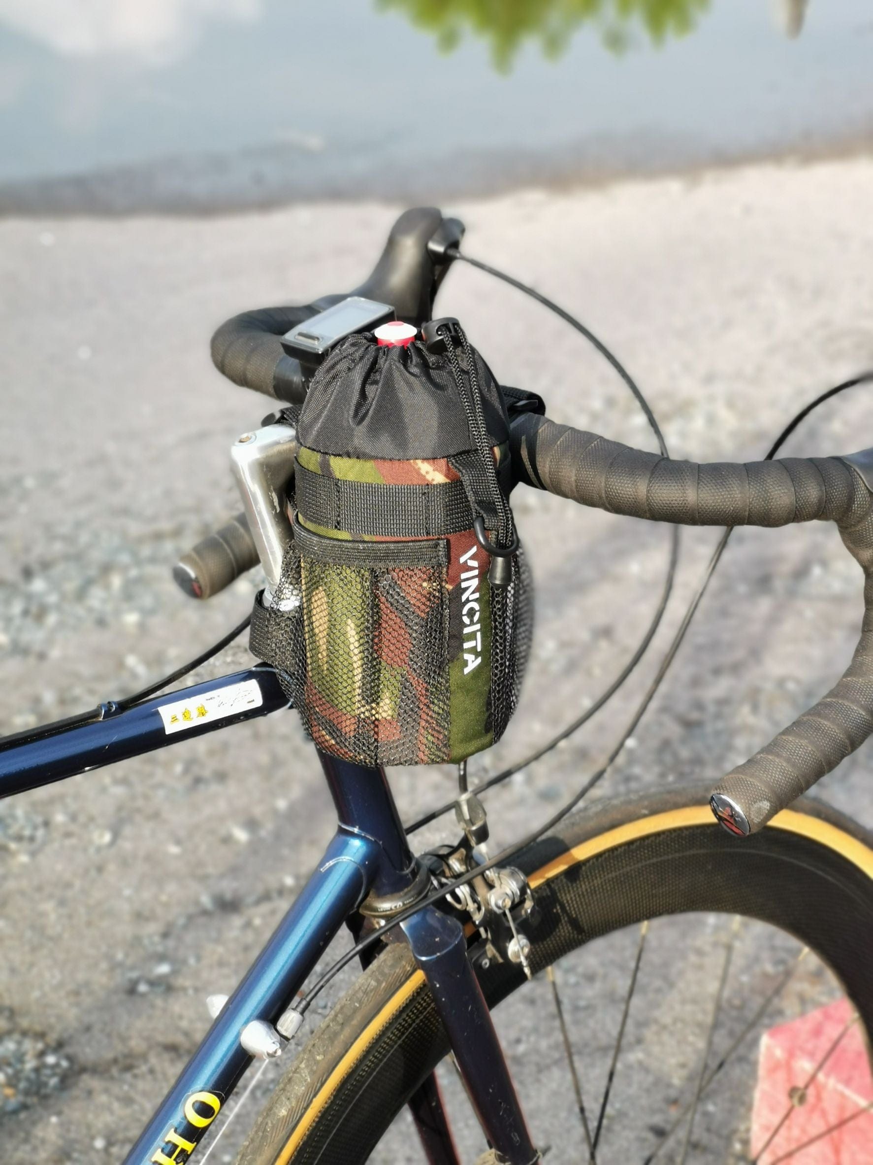 Vincita Co., Ltd. bicycle bag Black Insulated Stem Bag