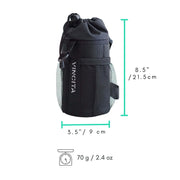 Vincita Co., Ltd. bicycle bag Black Insulated Stem Bag