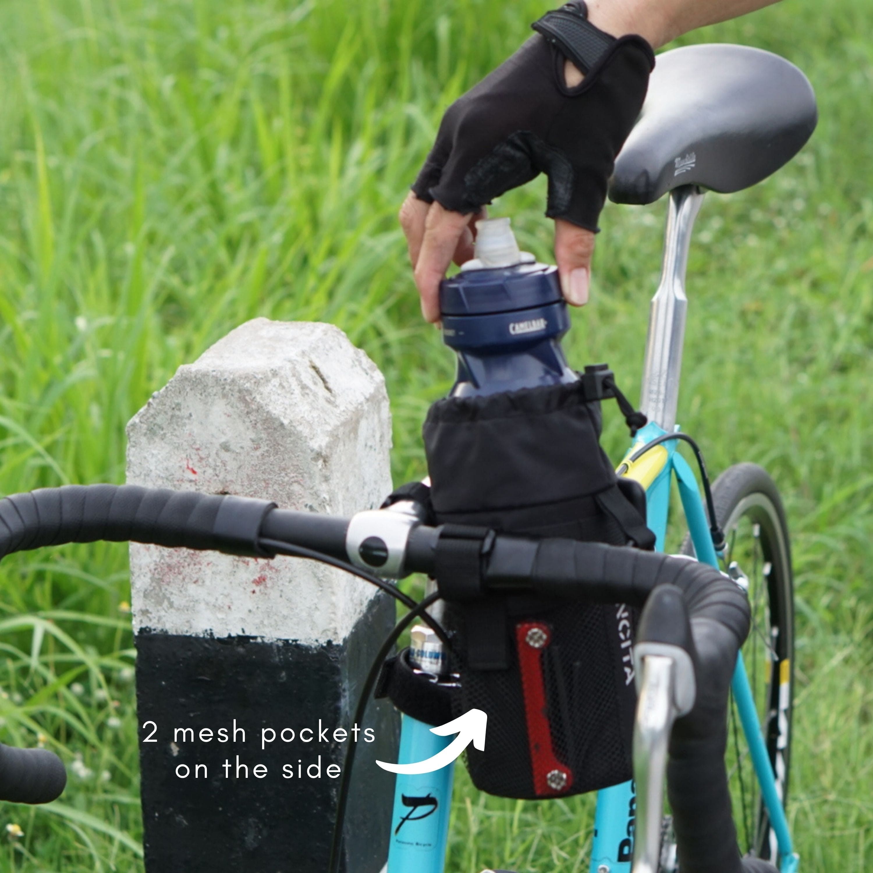 Vincita Co., Ltd. bicycle bag Black Insulated Stem Bag