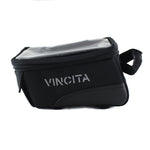 Vincita Co., Ltd. bicycle bag Black / th B026D Top Tube Bag with Phone Pocket