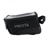 Vincita Co., Ltd. bicycle bag Black / th B026D Top Tube Bag with Phone Pocket
