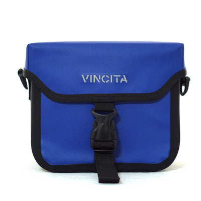 Vincita Co., Ltd. bicycle bag Blue / th B017WP-AK Handlebar Bag Waterproof with KlickFix Adapter for Brompton