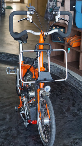 Vincita Co., Ltd. Accessories Brompton Front Carrier Frame for B207A Birch Brompton Front Bag and Brompton S Bag