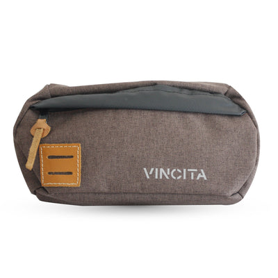 Vincita Co., Ltd. bicycle bag Brown-Black / th B208F Waist Bag
