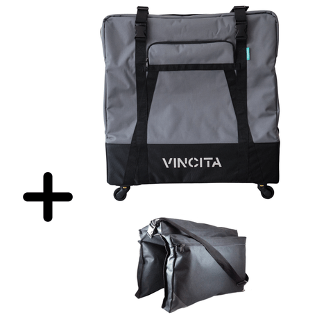 Vincita Co., Ltd. bicycle bag Dark Grey Sightseer 3.5 Travel Set