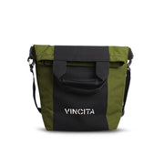Vincita Co., Ltd. bicycle bag darkolivegreen Noah tote pannier