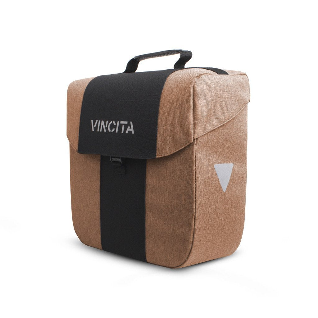 Vincita Co., Ltd. bicycle bag Faded Light Brown / th B074U Bob Single Pannier