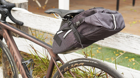 Vincita Co., Ltd. bicycle bag Forest green / th B038BP STRADA BIKEPACKING SADDLE BAG
