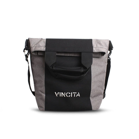 Vincita Co., Ltd. bicycle bag Gray Noah tote pannier