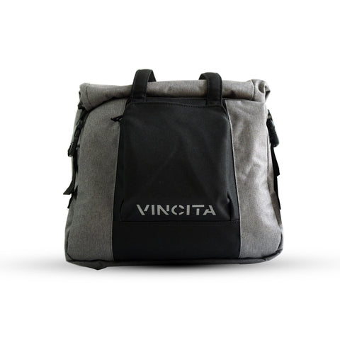 Vincita Co., Ltd. bicycle bag Gray / th B071U Victoria Single Pannier