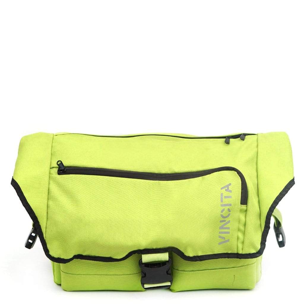 Vincita Co., Ltd. bicycle bag greenyellow Birch Brompton Front Bag