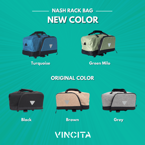 Vincita Co., Ltd. bicycle bag Nash Rack Bag