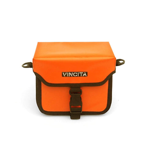 Vincita Co., Ltd. bicycle bag Orange Waterproof Handlebar Bag Tour Guide