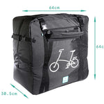 vincitabikebag bicycle bag Set 1: Soft Transport Bag for Brompton (B132B) + Garment Bag a.k.a. Sightseer