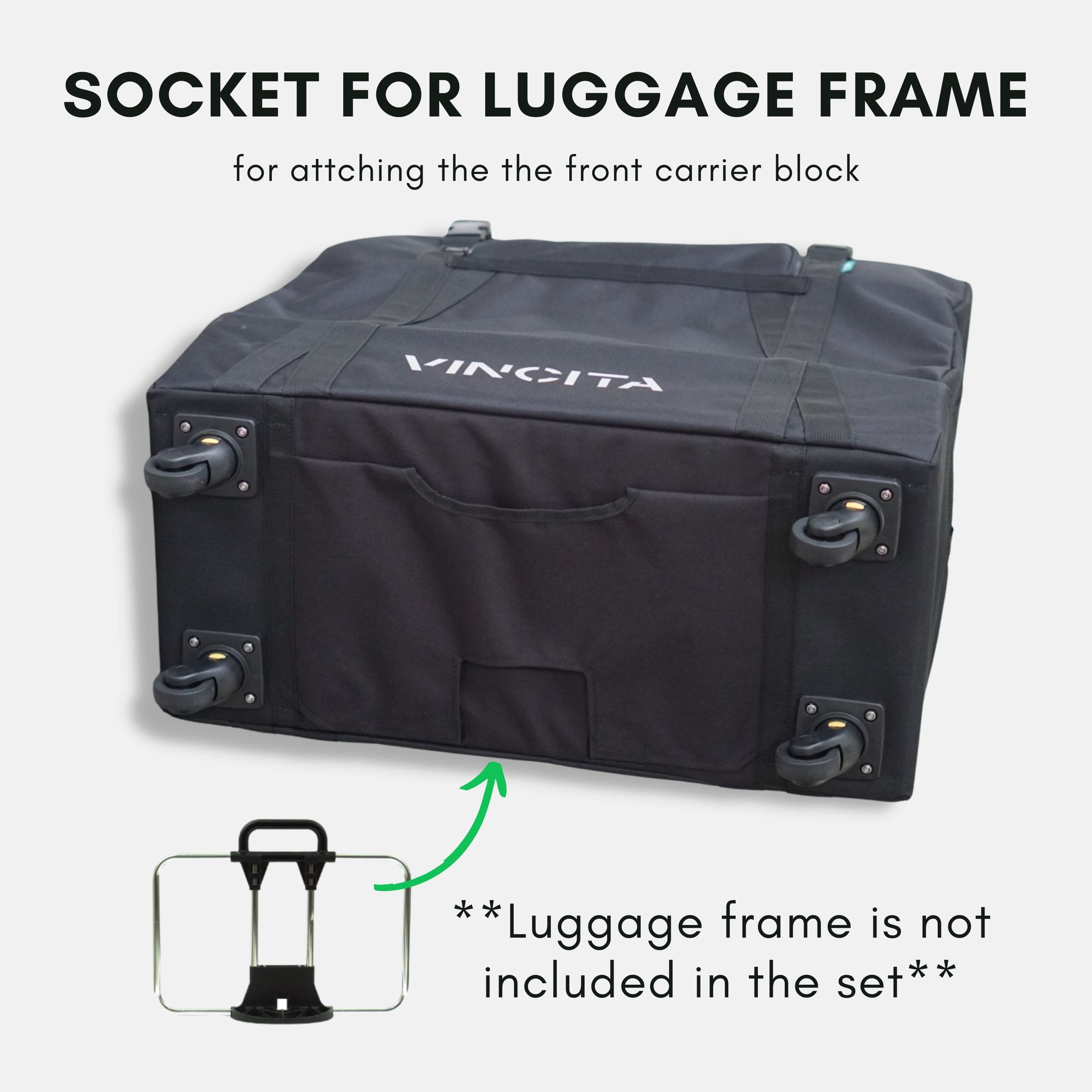Vincita Co., Ltd. bicycle bag Sightseer 3.5 Travel Set