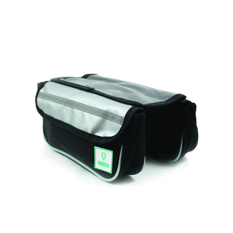 Vincita Co., Ltd. bicycle bag Silver / th B029TX Top Tube Bag Duo Tarpaulin